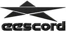 Eescord Logo embroidery design