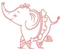 Dancing is my life embroidery design