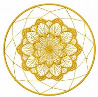 Lace doily 14 embroidery design