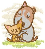 Our friendship 2 embroidery design