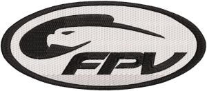 Ford Performance Vehicles logo embroidery design