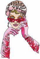 My style time embroidery design