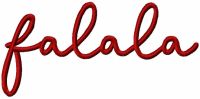 Falala embroidery design