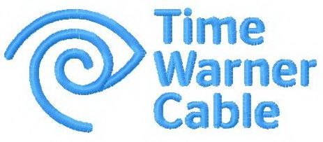 Time warner cable logo machine embroidery design