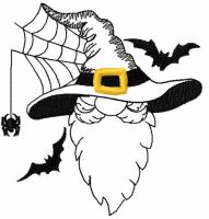 Halloween Dwarf embroidery design