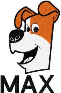 Max 6 embroidery design