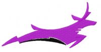 Grand Canyon Antelopes logo 2 embroidery design