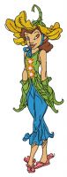 Daisy fairy 2 embroidery design