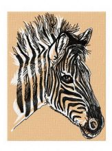 Zebra 4 embroidery design