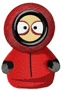 Kenny McCormick embroidery design