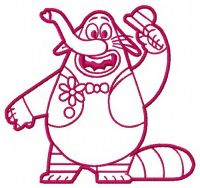 Bing Bong 4 embroidery design