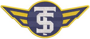 Springfield Thunderbirds Alternate logo embroidery design