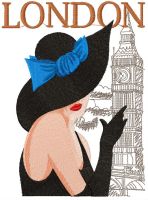 English coquette embroidery design