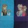 Embroidered sisters from Frozen on bath towels