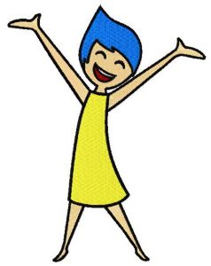 Joy 2 embroidery design