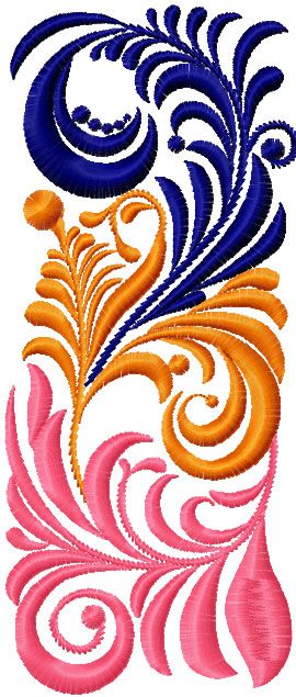 Pattern free embroidery design 17