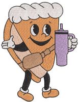 Boojee Pumpkin Pie embroidery design