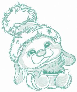 Cocoa for bunny 5 embroidery design