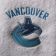 Vancouver Canucks logo on towel embroidered
