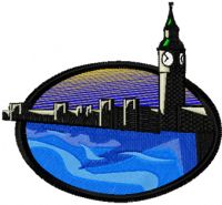 London embroidery design