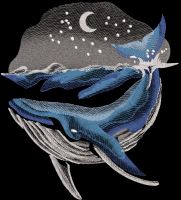 Cachalot embroidery design