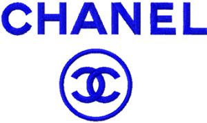 Chan logo embroidery design