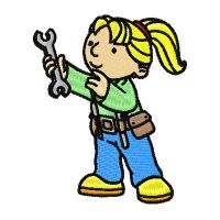 Bob the Builder 2 embroidery design