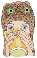 Owl-ways Warm embroidery design