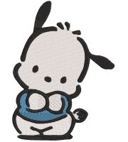 Pochacco embroidery design