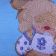 in hoop teddy bear embroidery design