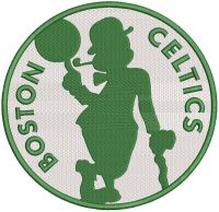 Boston Celtics Alternate Logo 2015 embroidery design