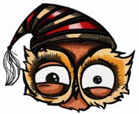 Monday morning 3 embroidery design