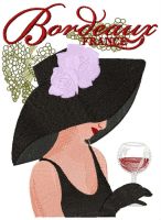 French coquette 2 embroidery design