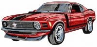 BOSS 302 car 2 embroidery design