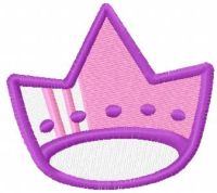 Violet crown free machine embroidery design