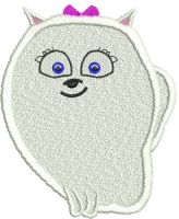 Gidget embroidery design