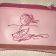 Embroidered mini bag with young ballerina design