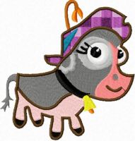 Mrs. Coloway embroidery design