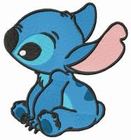 Amused Stitch embroidery design