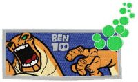 Ben 10 badge 4 embroidery design