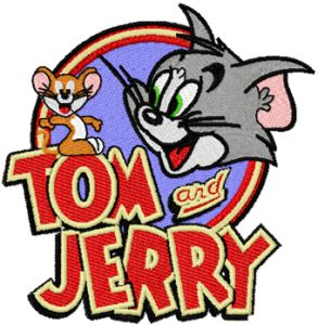 Tom and Jerry Badge