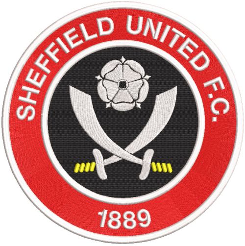 Sheffield United Fc Logo embroidery design