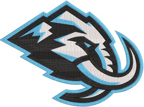 Utah Mammoth Primary Logo 2026 embroidery design