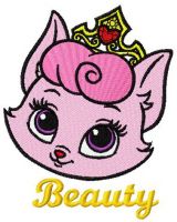 Beauty 2 embroidery design