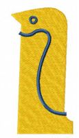 Child number one free embroidery design