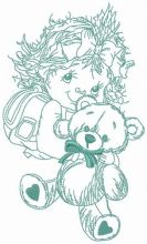Hug for teddy bear