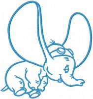 Love to fly embroidery design