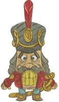 Nutcracker embroidery design