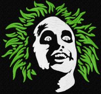 Beetlejuice embroidery design