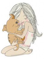 My puppy 3 embroidery design